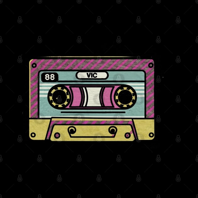 cassette Tape retro by Aldrvnd