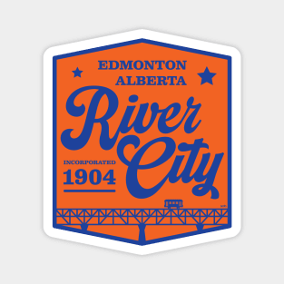 River City (Oilers) Magnet