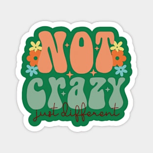 Not Crazy Just Different Magnet