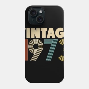 Vintage 1973 - 45th Birthday Phone Case