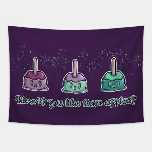 Halloween Apples Tapestry