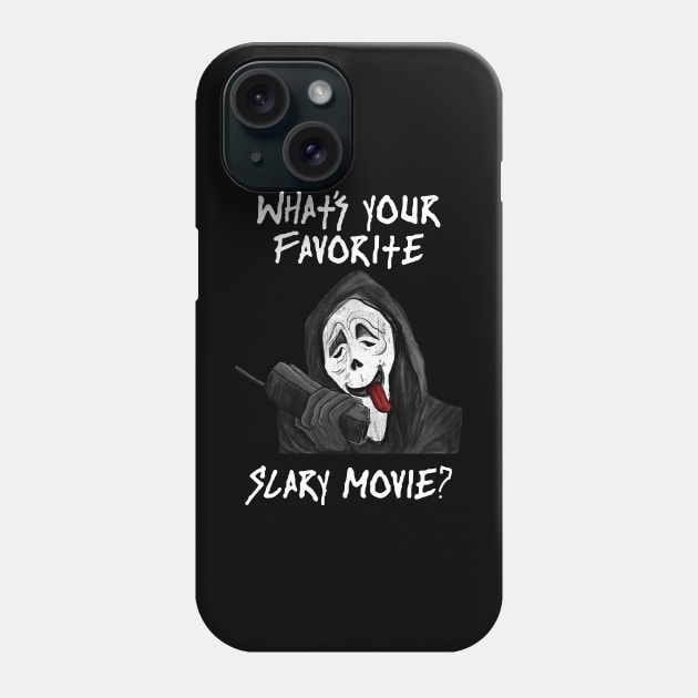 Whats your fav. Scary Movie? Phone Case by DeathAnarchy