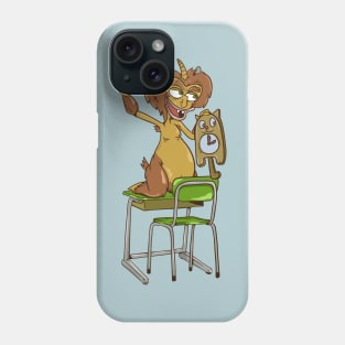 MAURY hormone monster with cat clock Phone Case