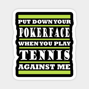 Tennis Backhand Forehand Boys Team Doubles Magnet