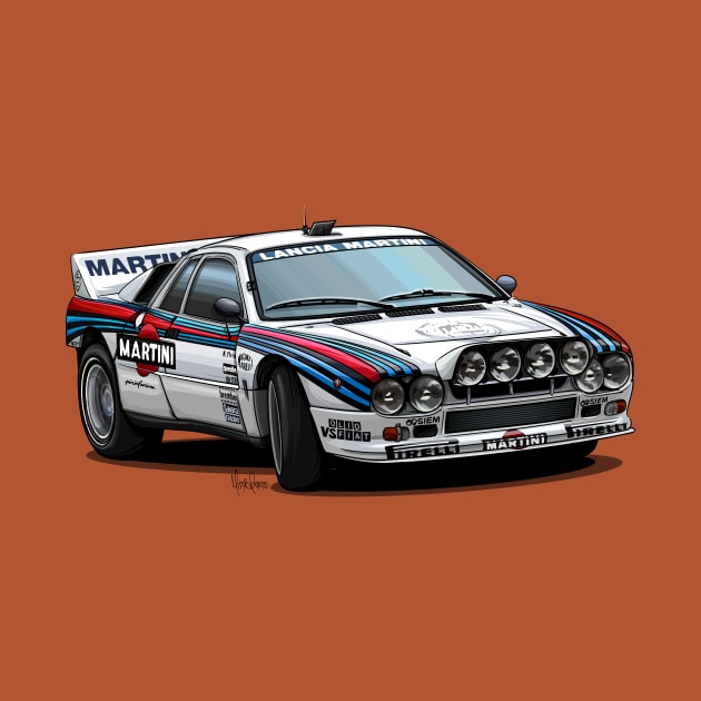 Lancia 037 Group B by Mario Ramos Rally Art