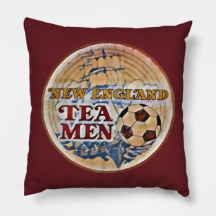 New England Tea Men Soccer Pillow