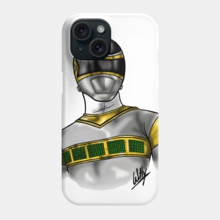 Power Rangers in space silver ranger Phone Case