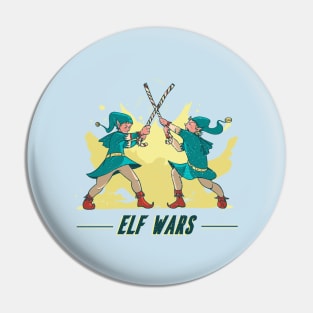 Elf Wars Pin