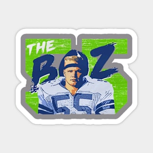 Brian Bosworth Seattle Number Magnet