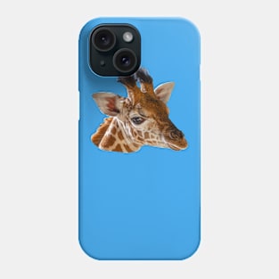 Baby Giraffe head Phone Case