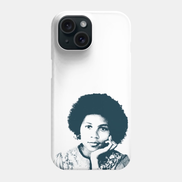 bell hooks //// feminist fan art Phone Case by DankFutura