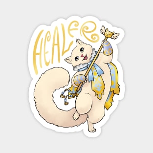 Healer Cat - Videogame RPG Class Magnet