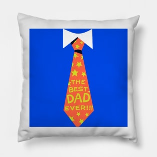 The Best Dad Ever Neck Tie Pillow