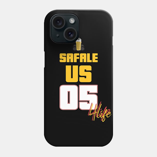 Safale US 05 4 life, home brewing, beer brewing, yeast Phone Case by One Eyed Cat Design