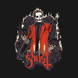 Ghost // 80s Rock Music Vintage // T-Shirt