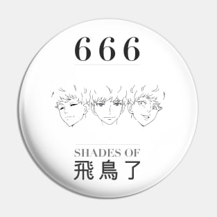 666 Shades of Ryô Asuka - Devilman Crybaby Pin