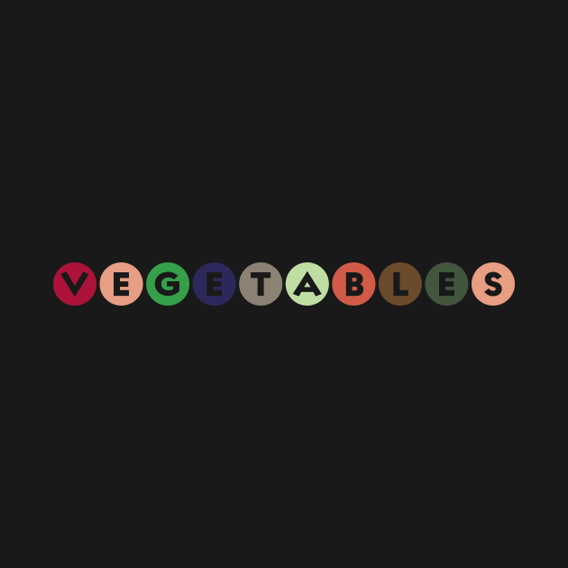 vegetables by bug bones