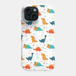 Dainosaur kids design Phone Case