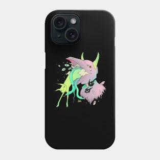 Crow, Cat, And Snakes Dark Art Phone Case