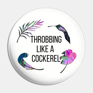 COCKEREL - Funny Bag Translation English Error Pin