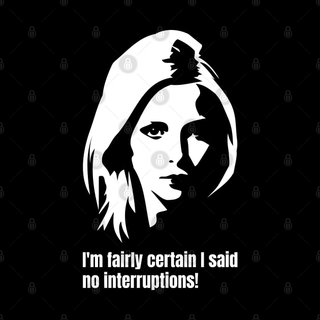 Buffy the vampire slayer - No interruptions by AO01