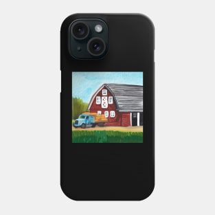 Barn on the farm Phone Case