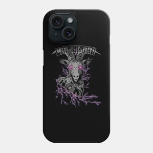 Lightning Capricorn (Pink) Phone Case