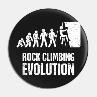 Rock Climbing Evolution Pin