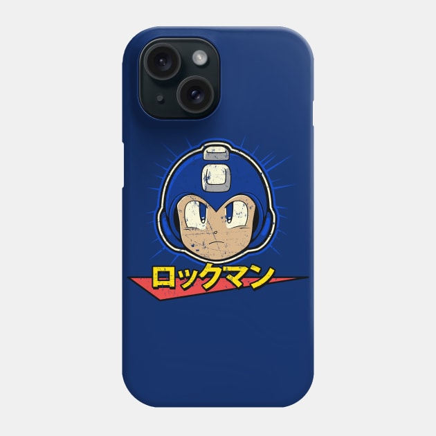 Megaman (Grunge) Phone Case by TonieTee