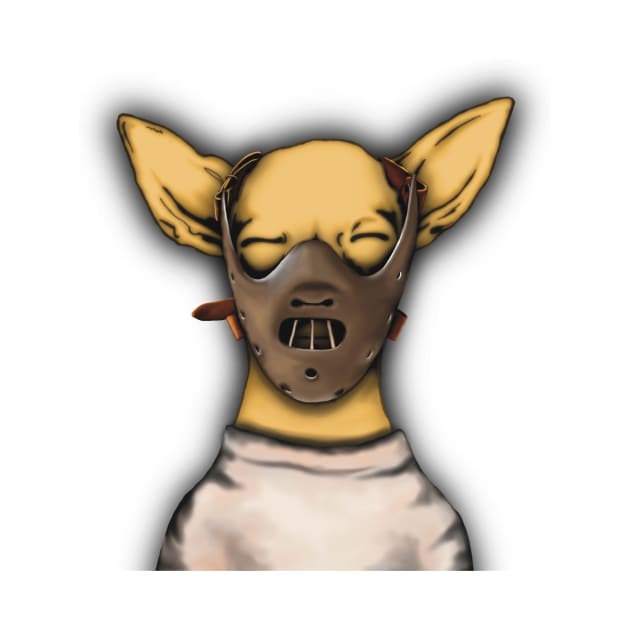Cannibal Chihuahua by DakiPukiTeeStudio