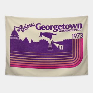 Visit Historic Georgetown - The Exorcist Tapestry