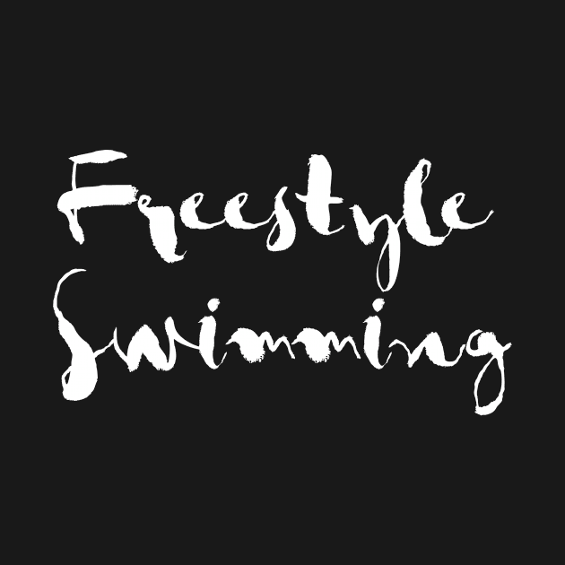 Freestyle Swimming Artistic by BlueTodyArt