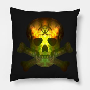 Skullbones Biohazard Miasma Pillow