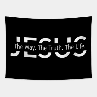 Jesus, the way, The Truth, the life, Christian Tapestry