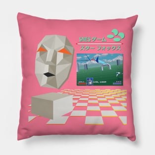 Vaporwave Star Fox Pillow