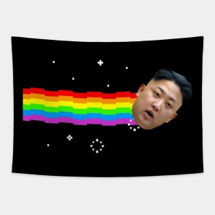 Kim Jong Un Nyan Cat Tapestry