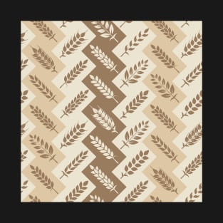 Wheat Chevrons 1 T-Shirt