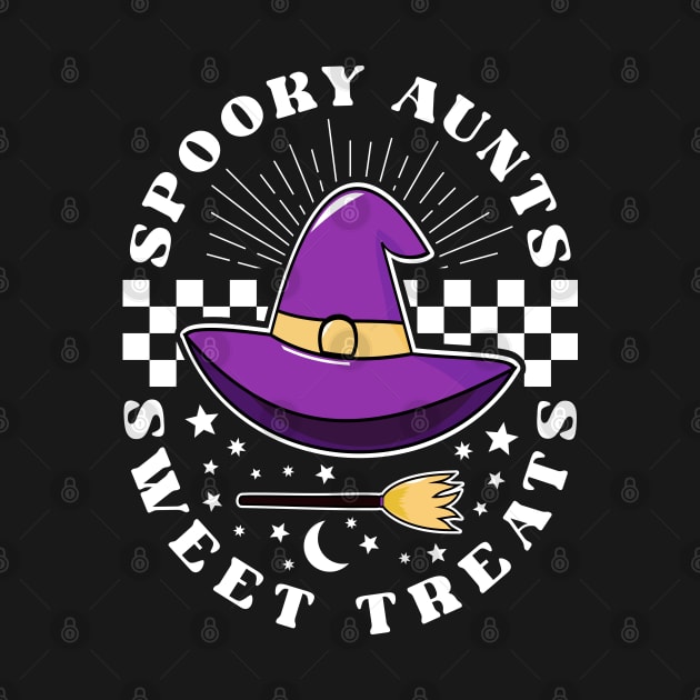 Halloween Funny Spooky Aunts Sweet Treats by JaussZ