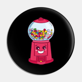 Bubble Gum Machine - Confectionery Pin