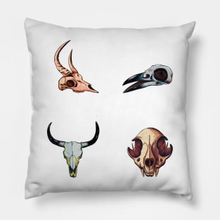 Animal Skulls Pillow