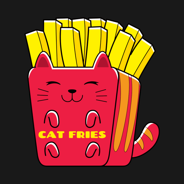 Cat Fries by MONMON-75