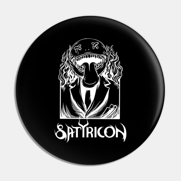 Satyricon metal Pin by Sasaku