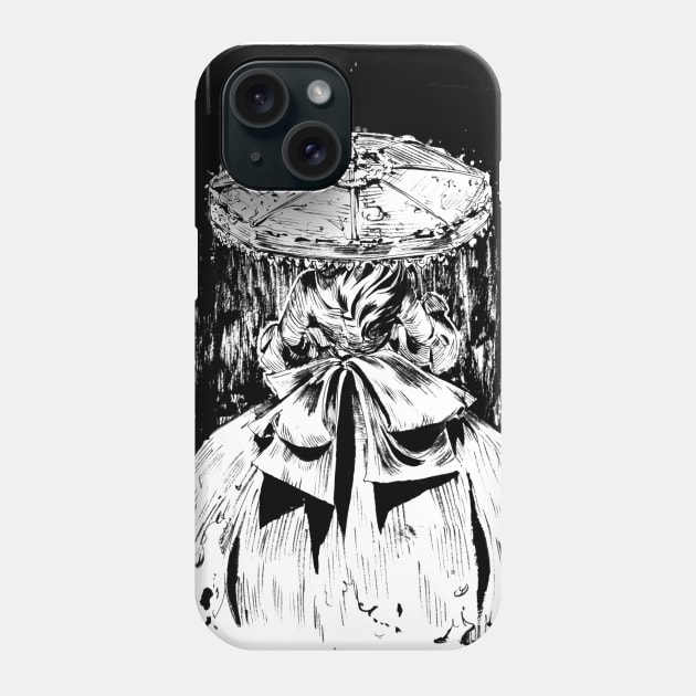 Nostalgia Rain Phone Case by lacont