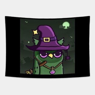 Witch Owl Tapestry