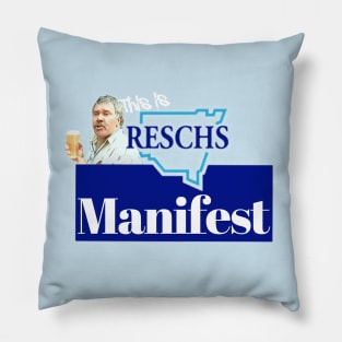 Reschs Pilsener - Democracy Manifest Pillow