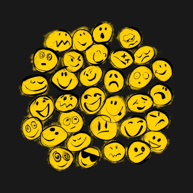 emojis by Monos Kromaticos Graphic Studio