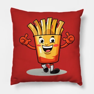 kawaii french fries T-Shirt cute potatofood Pillow