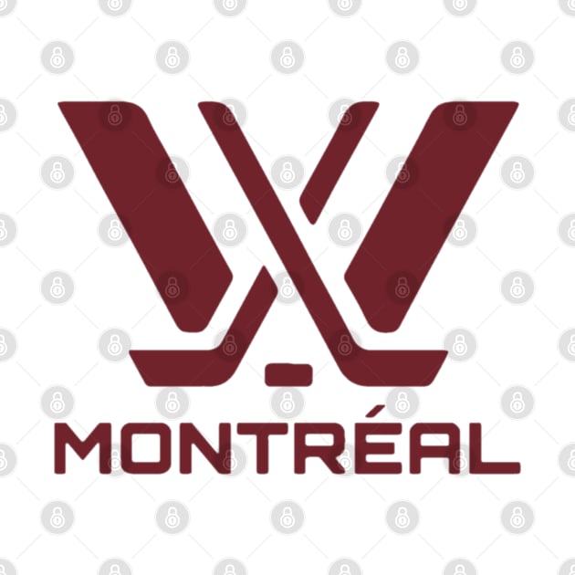 🏒 PWHL - MONTREAL 🏒 by INLE Designs