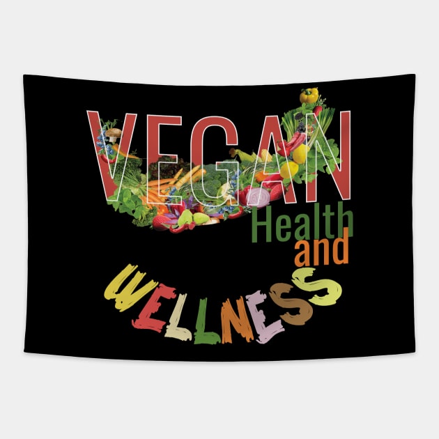 Vegan Tapestry by TeeText