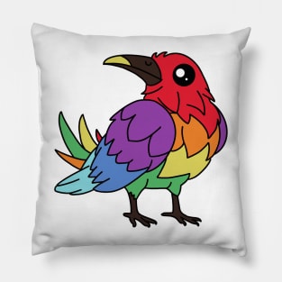 DBD Pride Crow Pillow
